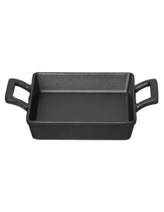 Plat carré en fonte Olympia 130x130 mm - service professionnel