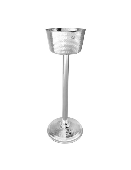 Porte-seau à vin sur pied Olympia en inox - Support élégant