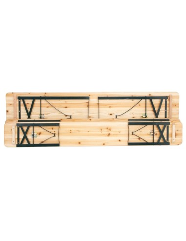 Ensemble brasserie table et bancs Bolero 1770x500 mm