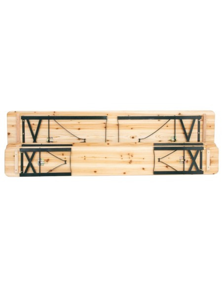 Ensemble brasserie table et bancs Bolero 1770x500 mm