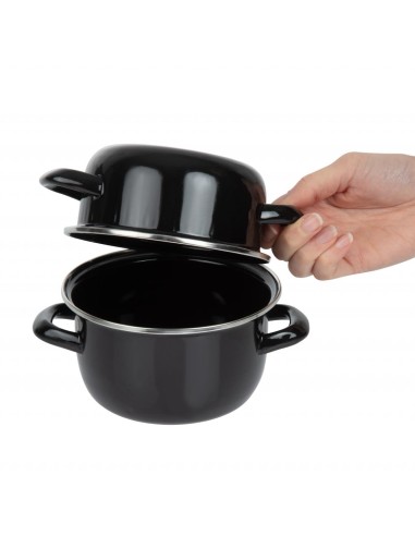 Marmite à moules Olympia 800ml - Noir 0,8L