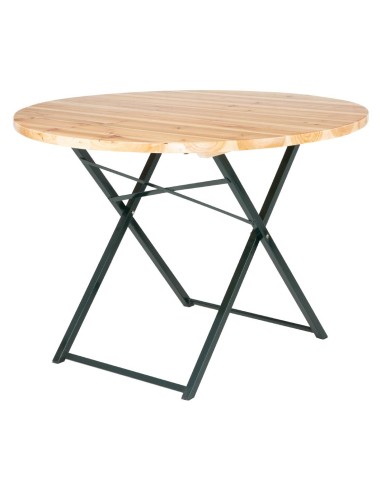 Ensemble brasserie Bolero table ronde + bancs - 1670x460mm