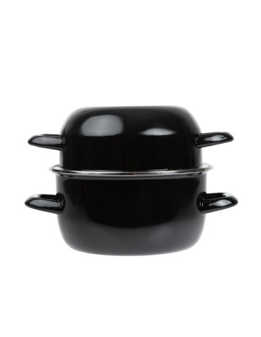 Marmite à moules Olympia 2 400ml - 2,4 L noir