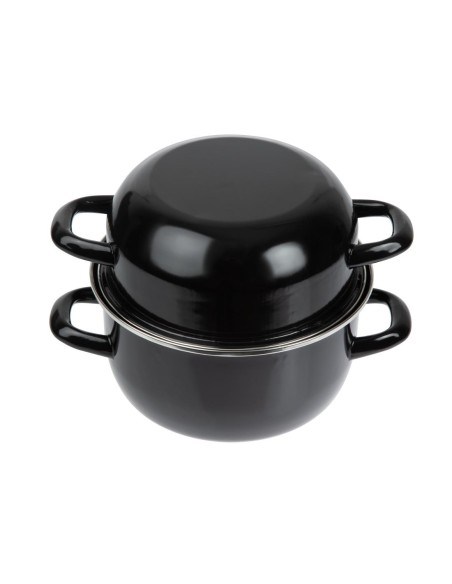 Marmite à moules Olympia 2 400ml - 2,4 L noir