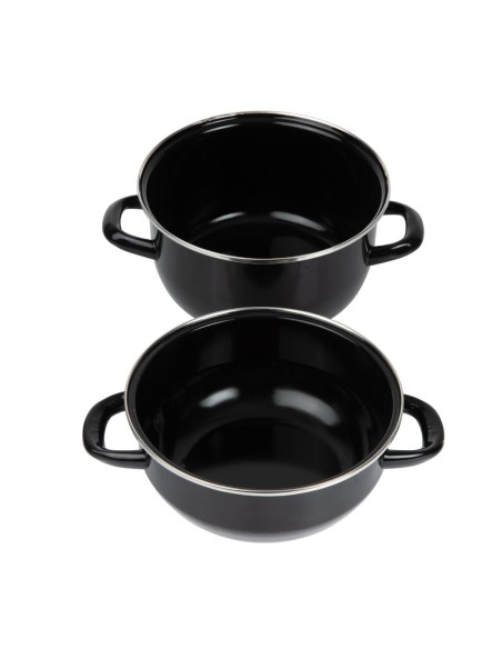 Marmite à moules Olympia 2 400ml - 2,4 L noir