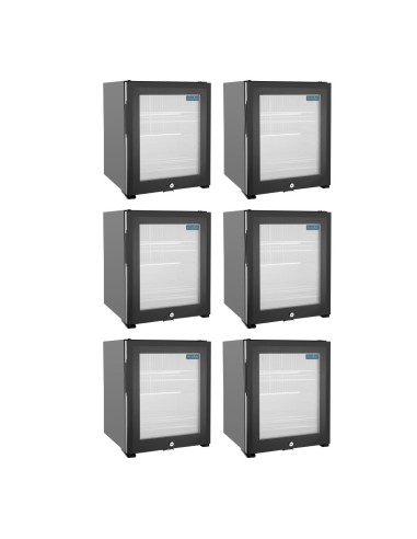 Mini-bar Polar Série G 29L - lot de 6 - silencieux et efficace
