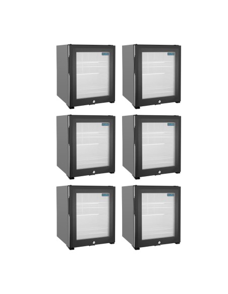 Mini-bar Polar Série G 29L - lot de 6 - silencieux et efficace