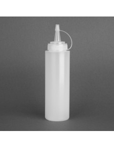 Distributeur de sauce Vogue 227 ml transparent - Polyéthylène souple 2