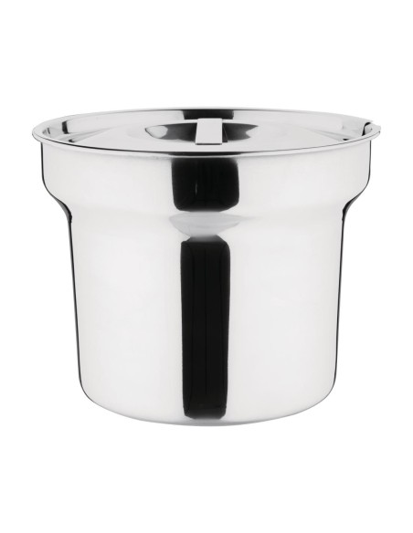 Pot à bain-marie rond Vogue 4 L - Inox