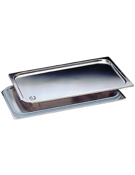 Couvercle GN1/2 anti-déversement Matfer Bourgeat - Inox