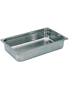 Bac inox perforé GN 1/1 Matfer Bourgeat 100mm - 13,5 L