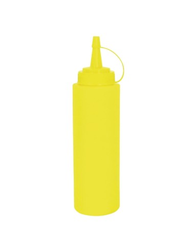 Distributeur de sauce Vogue 682 ml jaune - 0,68 L