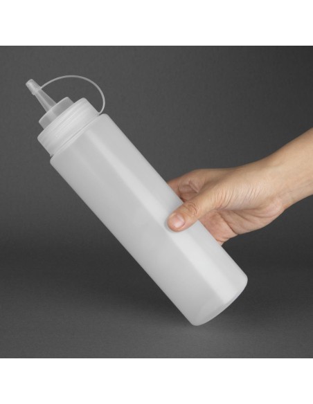 Distributeur de sauce Vogue 682 ml transparent