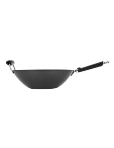 Wok antiadhésif fond plat 356mm - Kitchen Craft 2