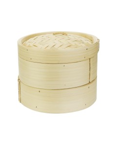 Panier vapeur bambou Vogue 20,3 cm - lot de 2 + couvercle
