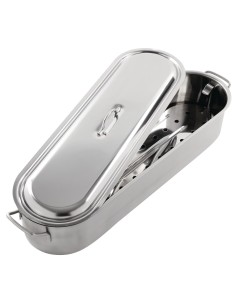 Poissonnière inox KitchenCraft 50 cm - 34 cl