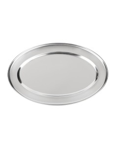 Plat de service ovale Olympia 250mm - Inox brillant 2