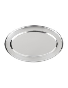 Plat de service ovale Olympia 200mm - Inox brillant 2