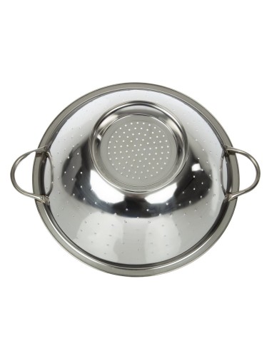 Passoire Vogue 390mm en acier inoxydable - 134mm H