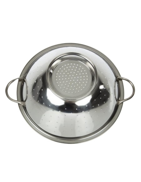 Passoire Vogue 390mm en acier inoxydable - 134mm H