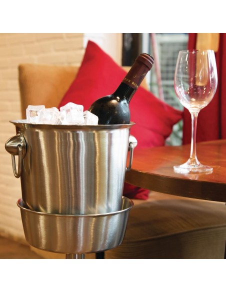 Seau à vin et champagne inox Olympia 3,78 L - Vente en ligne