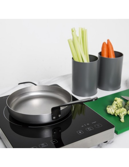 Sauteuse en acier carbone Vogue 200mm - 1,2 L