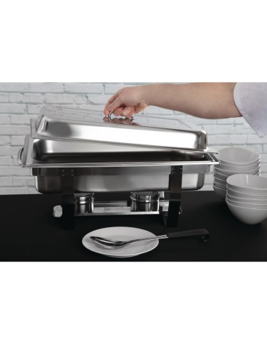 Chafing dish Olympia Milan GN 1/1 - 9L inox