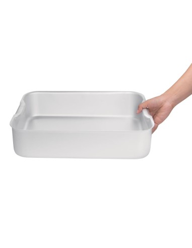 Plat à rôtir profond Vogue 420x305 mm - 12,09 L