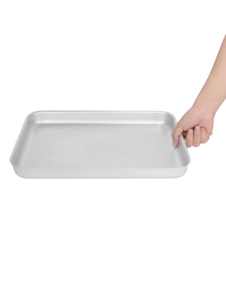 Plat à four en aluminium Vogue 368x267mm - 3,43 L