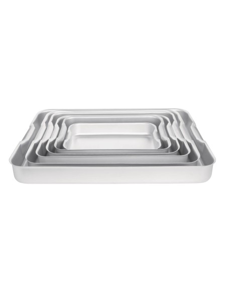 Plat à rôtir en aluminium Vogue 420x305 mm
