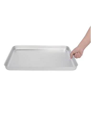 Plat à four en aluminium Vogue 470x356 mm - 5,96 L
