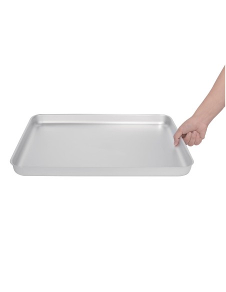 Plat à four en aluminium Vogue 470x356 mm - 5,96 L