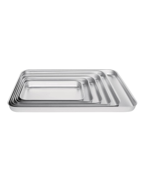 Plat à four en aluminium Vogue 610x457 mm - 10 L