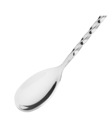 Cuillère à mélange torsadée Olympia - 5 ml - Inox