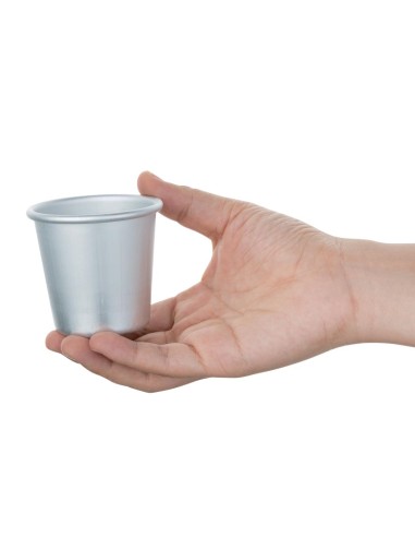 Dariole en aluminium Vogue 128 ml - Contrôle précis des portions