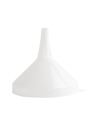 Entonnoir en plastique Vogue 150 mm - blanc