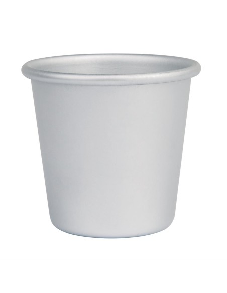Dariole en aluminium Vogue 128 ml - Contrôle précis des portions