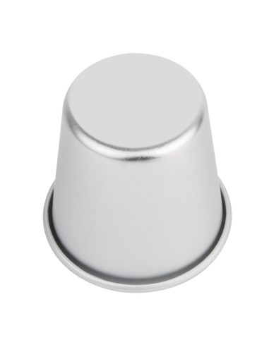 Dariole en aluminium Vogue 128 ml - Contrôle précis des portions