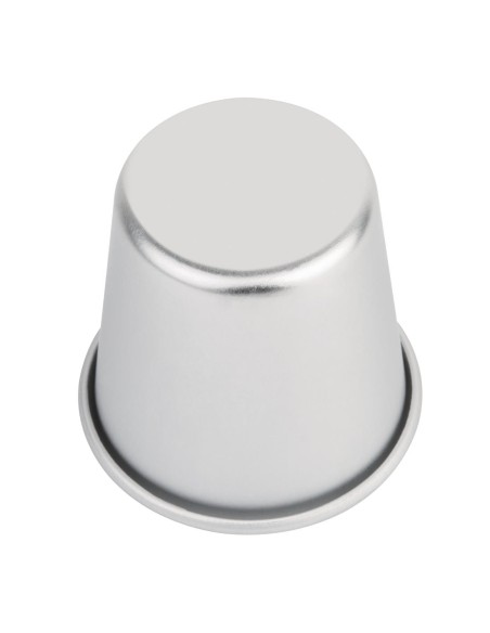 Dariole en aluminium Vogue 128 ml - Contrôle précis des portions
