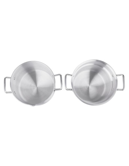 Marmite bain-marie aluminium Vogue 10L