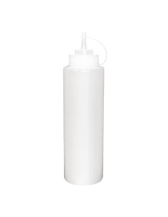 Distributeur de sauce Vogue 340 ml transparent - Polyéthylène