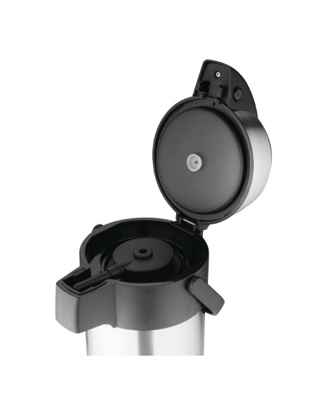 Pichet à pompe inox Olympia 2,5L - Isotherme compact