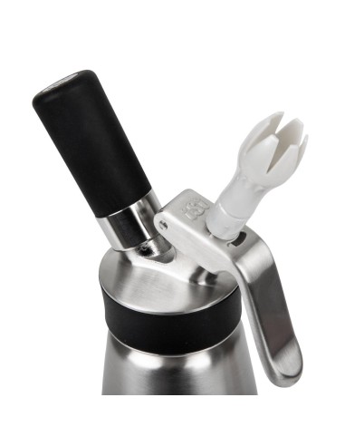 Siphon à chantilly ISI 500ml - inox durable