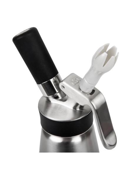 Siphon à chantilly ISI 500ml - inox durable