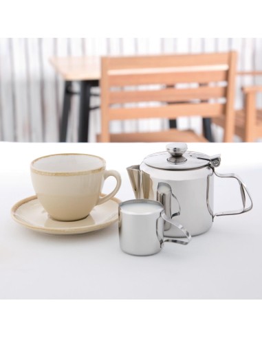 Théière inox Concorde Olympia 410 ml - Élégance et praticité