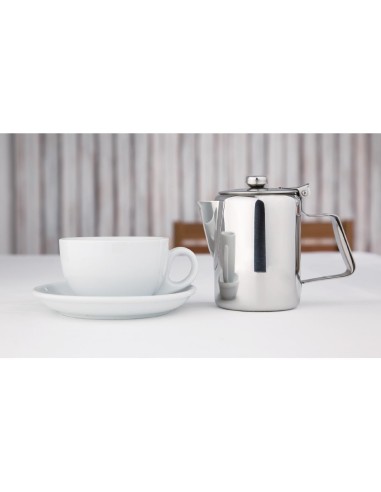 Cafetière inox Olympia Concorde 455 ml - Argent