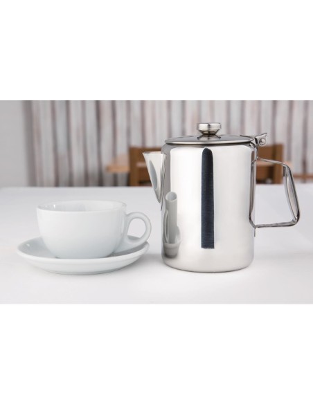 Cafetière Olympia Concorde 900ml - Inox haute brillance