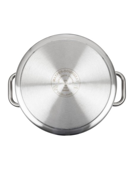 Marmite Matfer Bourgeat Excellence 17,2L - Inox induction