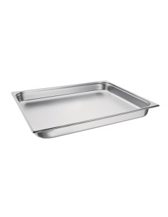 Bac Gastronorme inox GN 2/1 65mm Vogue - 19L
