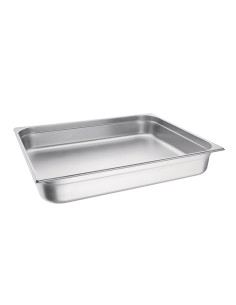 Bac Gastronorme inox GN 2/1 100mm Vogue - 29L